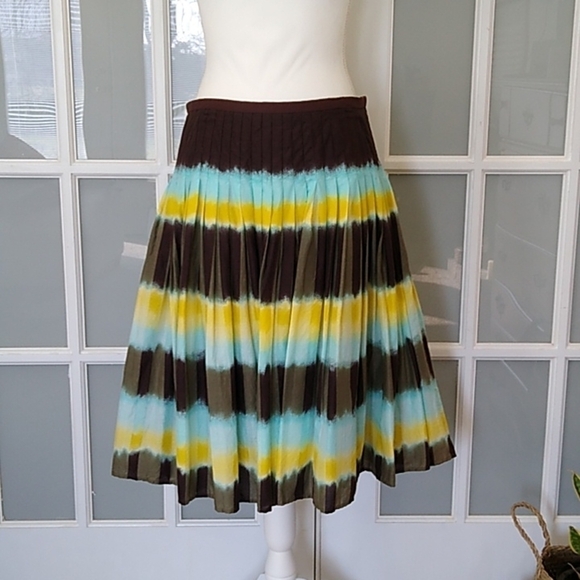 BCBG MAXAZRIA Krista The Pleated Skirt - Picture 1 of 15